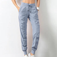Pantalon de survêtement pour femmes : pantalon de sport élégant et confortable pour un look décontracté - joggings légers avec poches pratiques