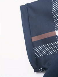 Polo à carreaux stylisé pour hommes - Slim Fit Short Sleeve Casual Classic