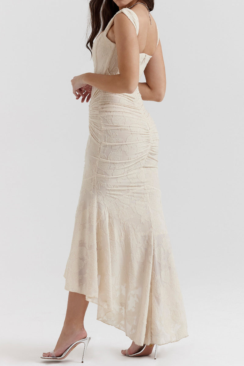 Robe longue élégante à imprimé floral - Mariekje
