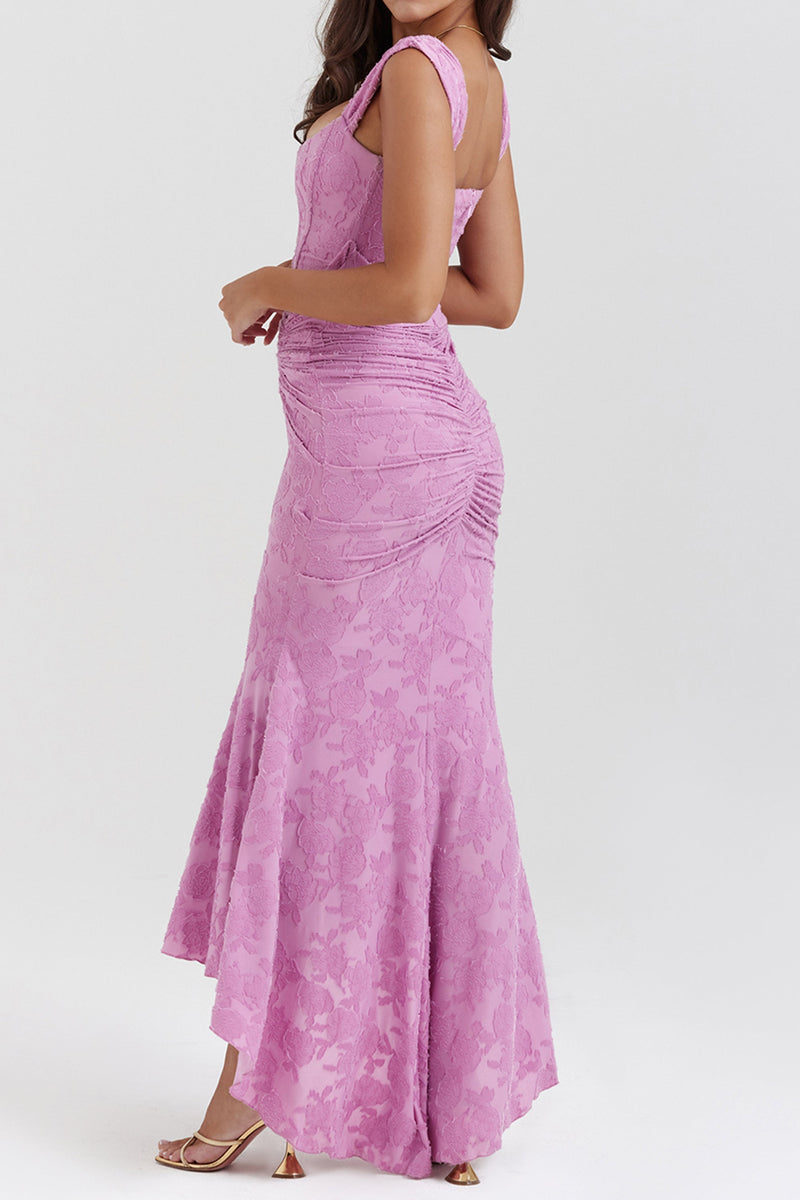 Robe longue élégante à imprimé floral - Mariekje