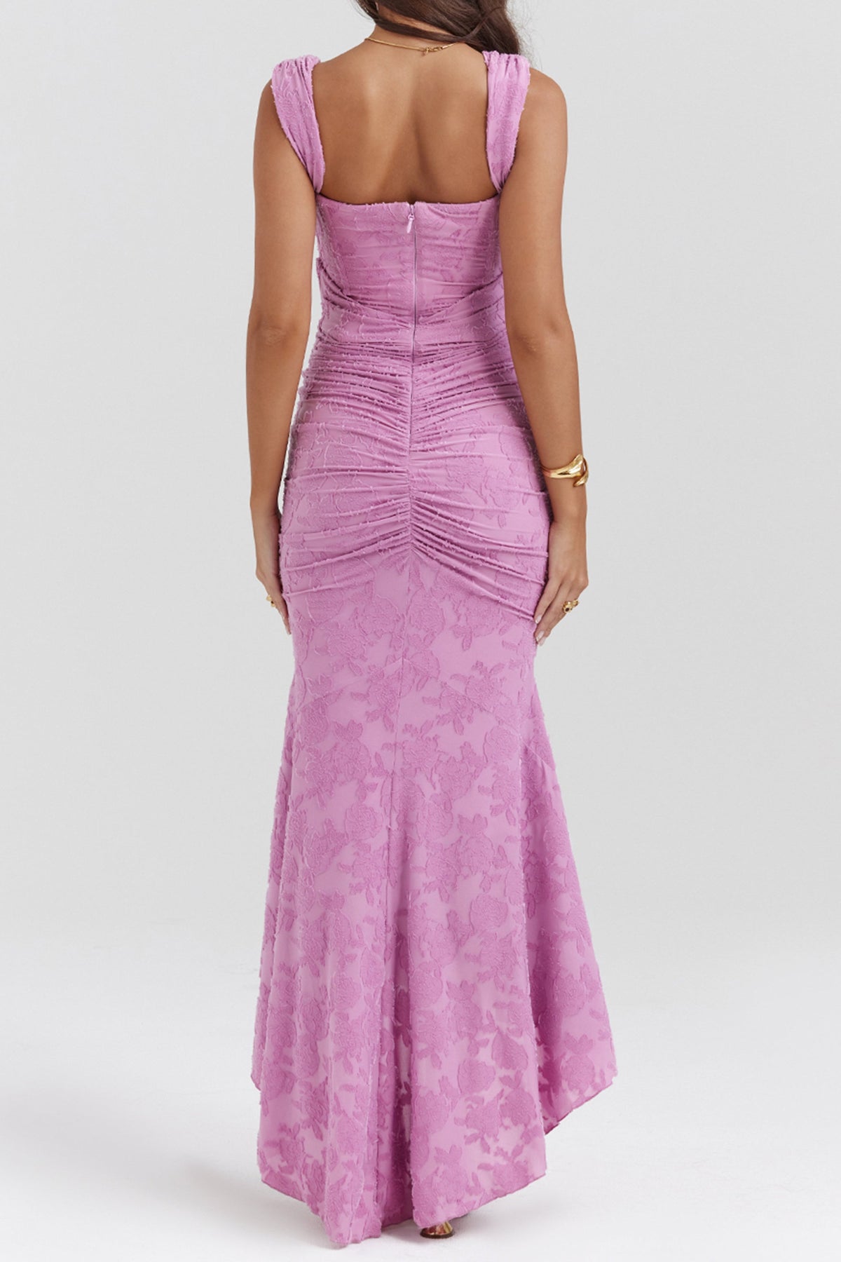 Robe longue élégante à imprimé floral - Mariekje