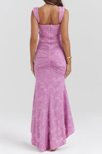 Robe longue élégante à imprimé floral - Mariekje