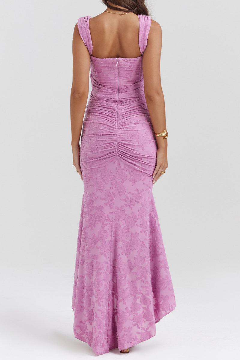 Robe longue élégante à imprimé floral - Mariekje