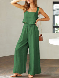Katrien | Ensemble de pantalons larges tendance pour un look élégant