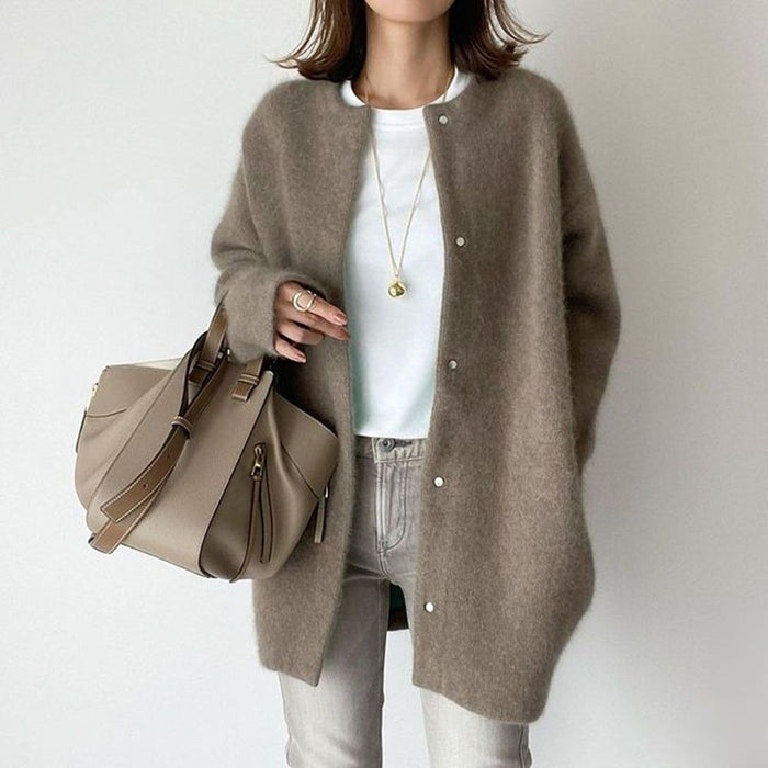 Cardigan surdimensionné tendance pour femmes - Kathy pour un look élégant et confortable