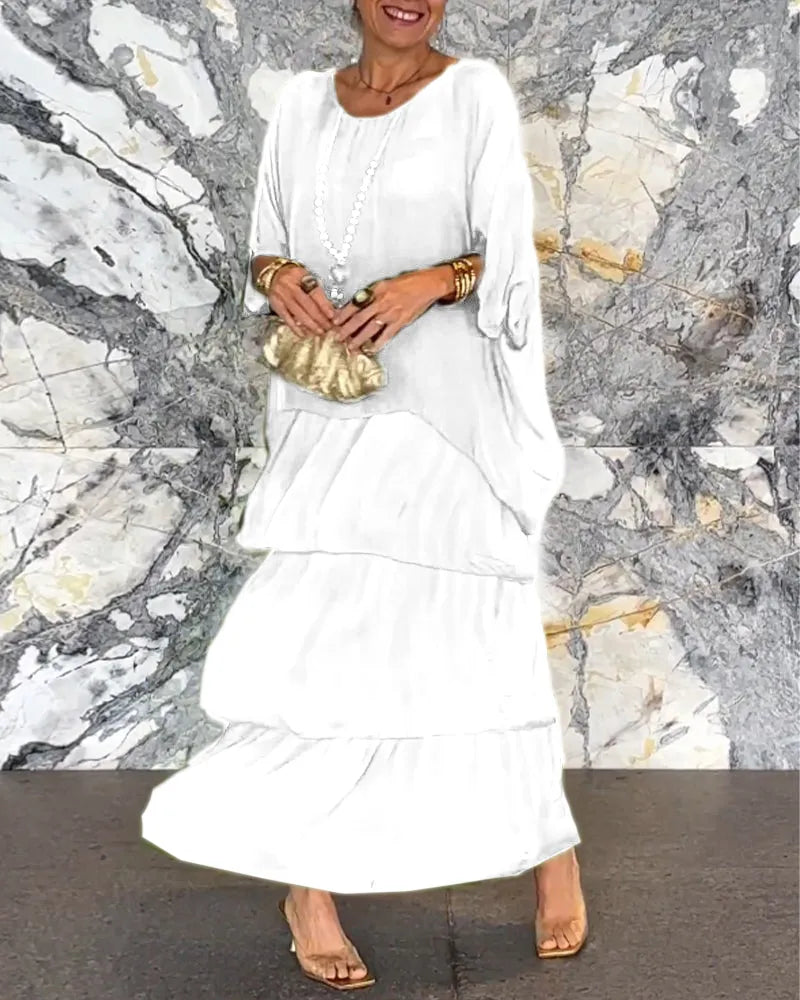Robe longue élégante et ample - Ayla pour un look élégant et confortable