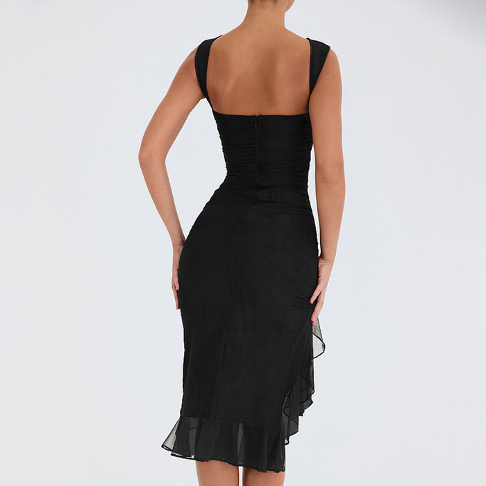 Un style rayonnant : une robe d'été élégante qui met joliment en valeur votre silhouette