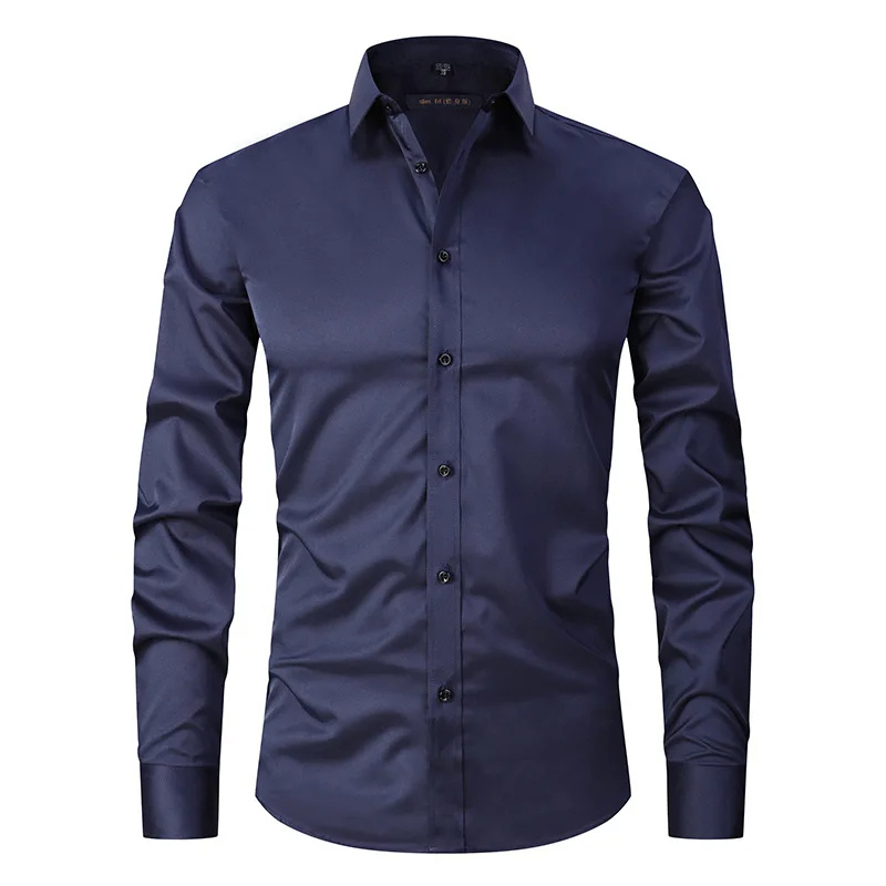 Camisole pour homme slim fit avec maniche lunghe e chiusura a bottoni elegante