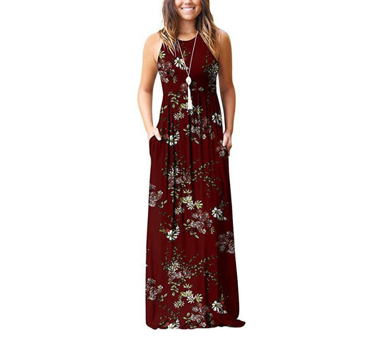 Robe Midi en Coton Fleuri - Confortable, Élégante et Respirante