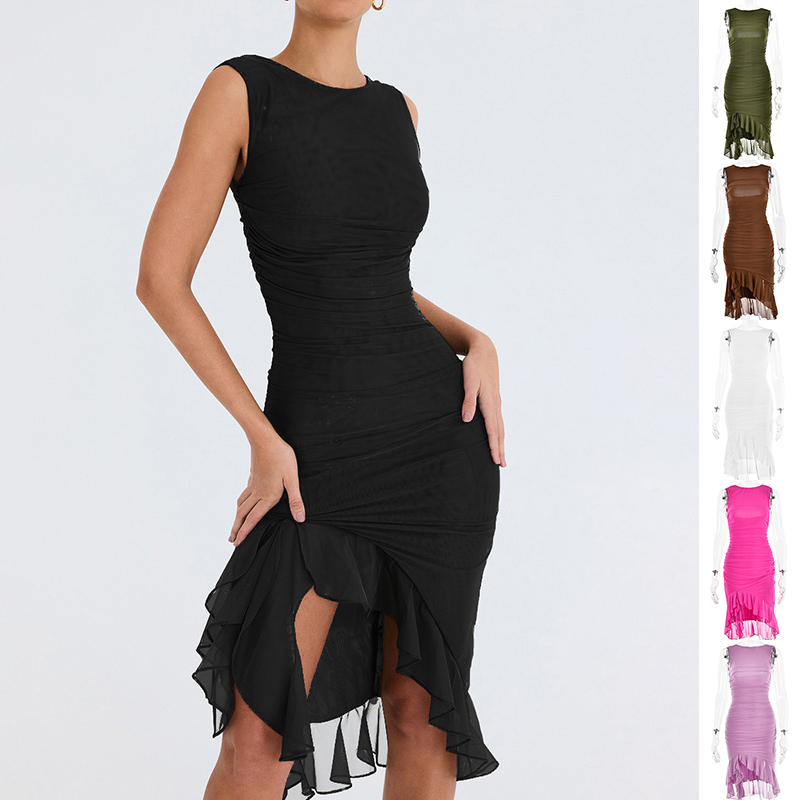 Un style rayonnant : une robe d'été élégante qui met joliment en valeur votre silhouette
