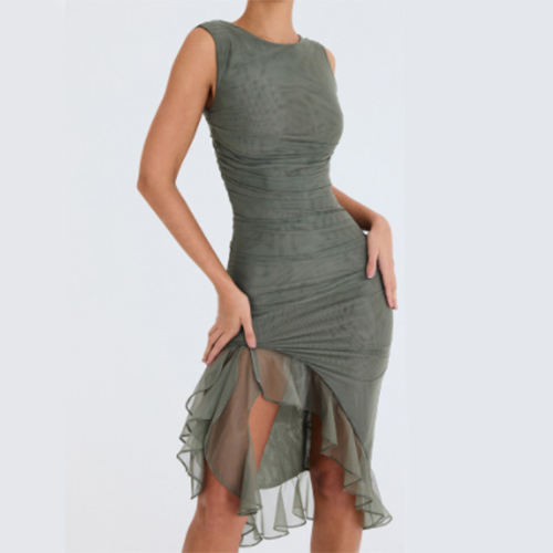 Un style rayonnant : une robe d'été élégante qui met joliment en valeur votre silhouette