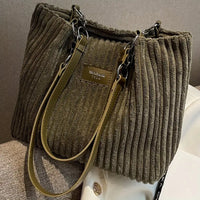 Clémence™ Sac en velours côtelé