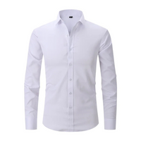 Camisole pour homme slim fit avec maniche lunghe e chiusura a bottoni elegante