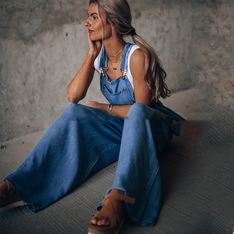 Salopette décontractée confortable pour femmes, pour un look décontracté tous les jours