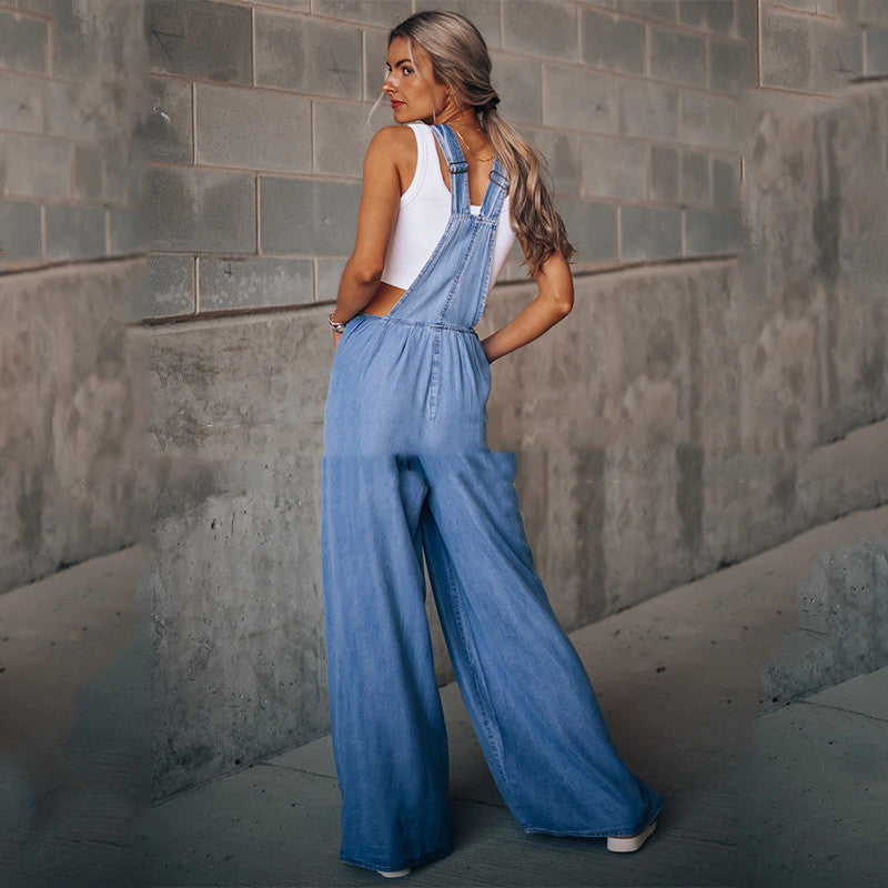 Salopette décontractée confortable pour femmes, pour un look décontracté tous les jours
