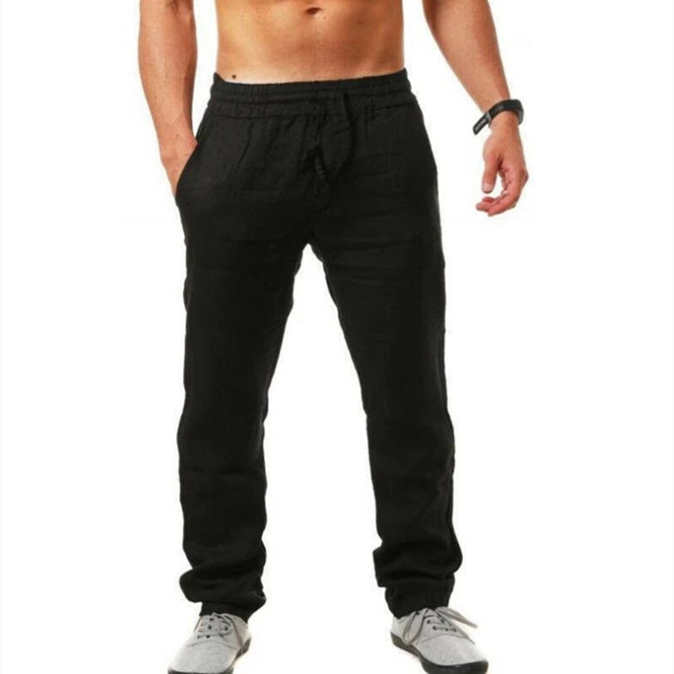 Pantalon élégant en lin pour homme Matthijs pour un look stylé