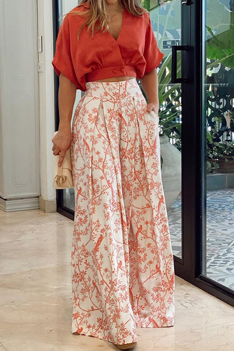 Élégant ensemble jupe longue et top à fleurs pour femmes, 2 pièces - Tenue décontractée parfaite pour l'été, pour un look frais