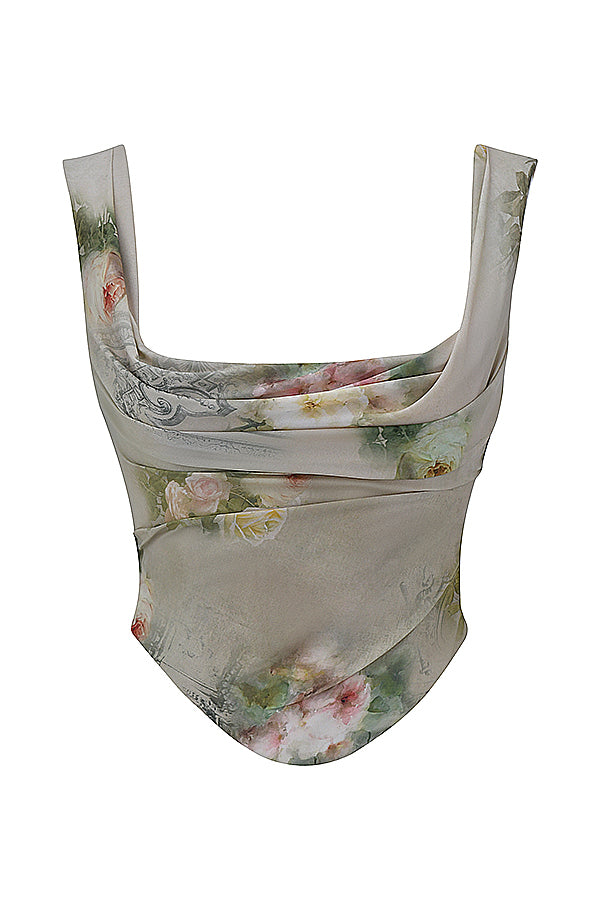Robe longue florale élégante - Tenue de soirée chic pour femmes