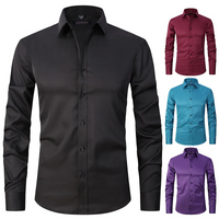 Camisole pour homme slim fit avec maniche lunghe e chiusura a bottoni elegante