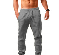 Pantalon élégant en lin pour homme Matthijs pour un look stylé