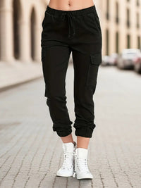 Pantalon de survêtement confortable pour femmes avec poches pratiques pour un look quotidien décontracté et élégant