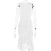 Un style rayonnant : une robe d'été élégante qui met joliment en valeur votre silhouette