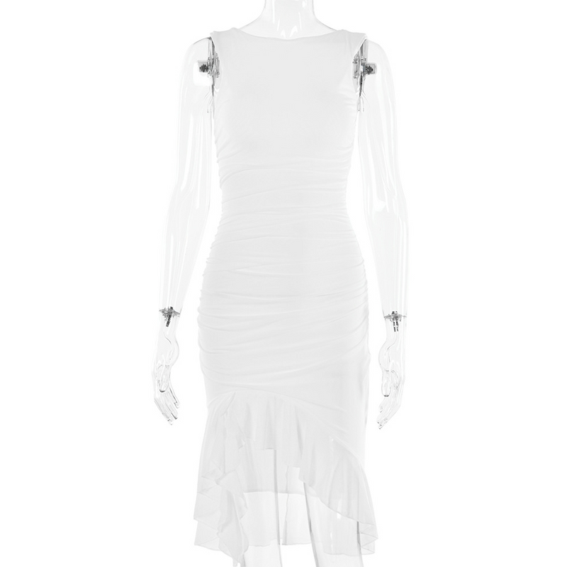 Un style rayonnant : une robe d'été élégante qui met joliment en valeur votre silhouette