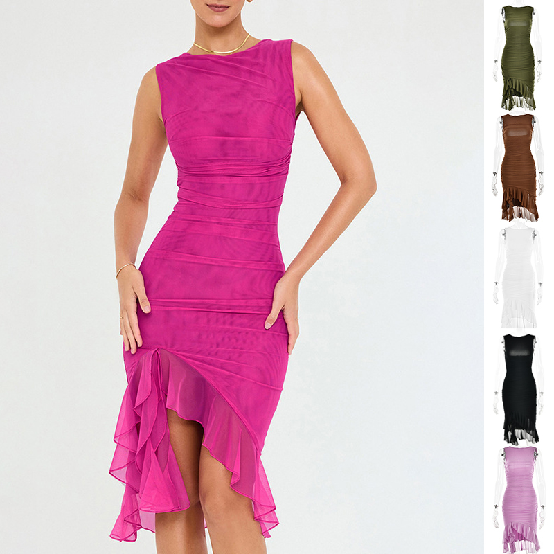 Un style rayonnant : une robe d'été élégante qui met joliment en valeur votre silhouette