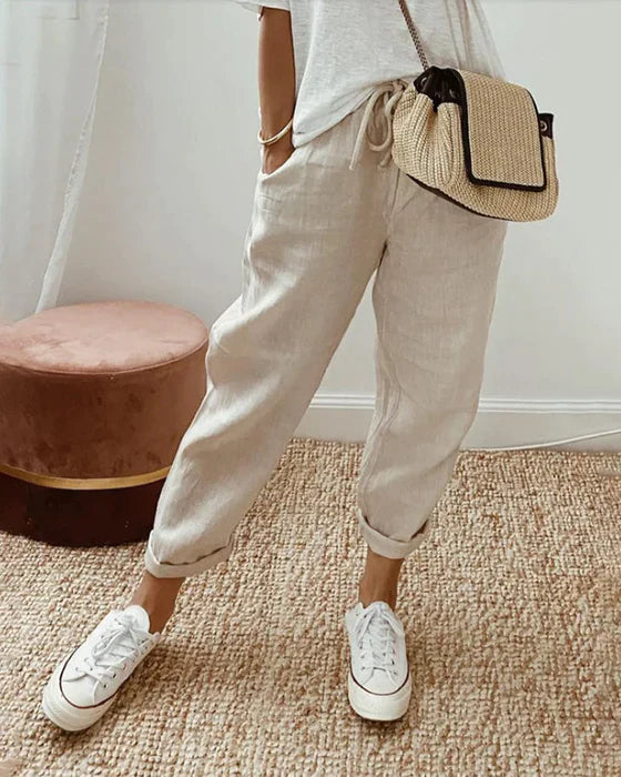 Pantalon de jogging décontracté pour femmes - Pantalon confortable et décontracté pour un look élégant