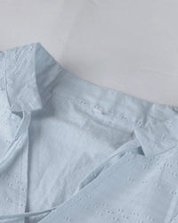 Robe chemise élégante à manches longues pour femmes