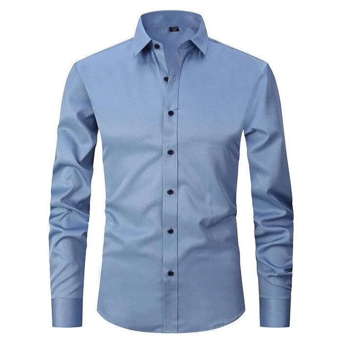 Camisole de l'homme Antirughe Confortevole e Stilosa a Filo Elastico