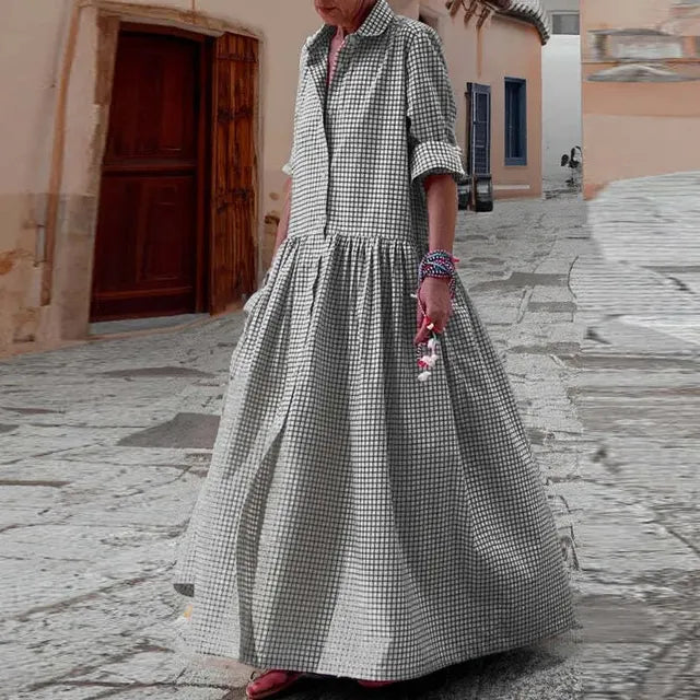 Robe élégante à manches longues pour femmes - Runa