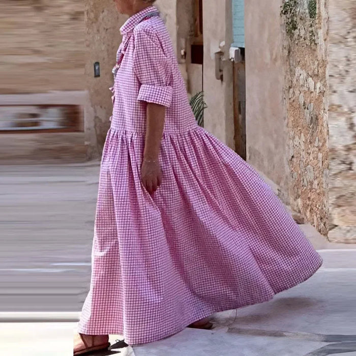 Robe élégante à manches longues pour femmes - Runa
