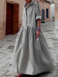 Robe élégante à manches longues pour femmes - Runa