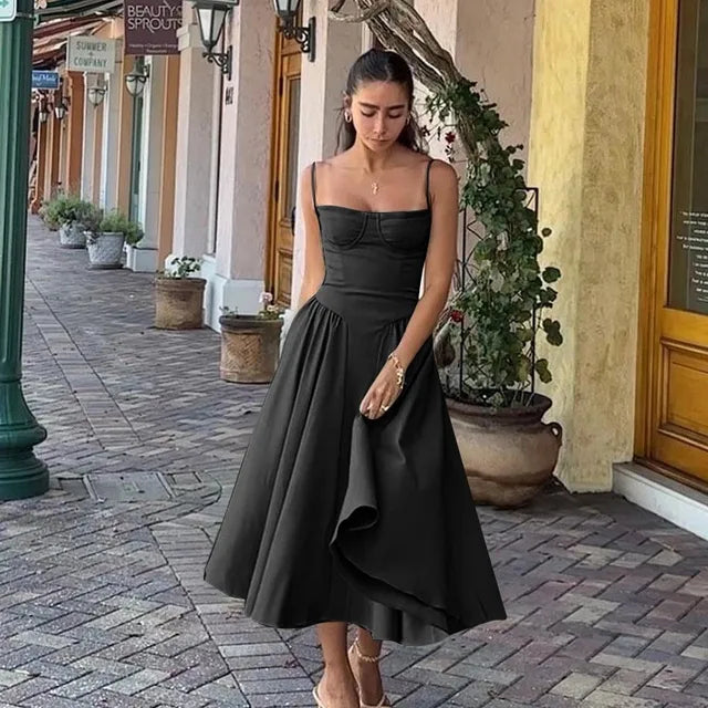 Élégante robe corset sans manches - Raquel pour un look parfait