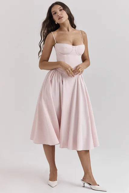 Élégante robe corset sans manches - Raquel pour un look parfait