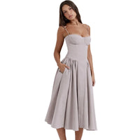 Élégante robe corset sans manches - Raquel pour un look parfait