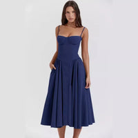 Élégante robe corset sans manches - Raquel pour un look parfait