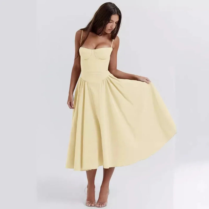 Élégante robe corset sans manches - Raquel pour un look parfait