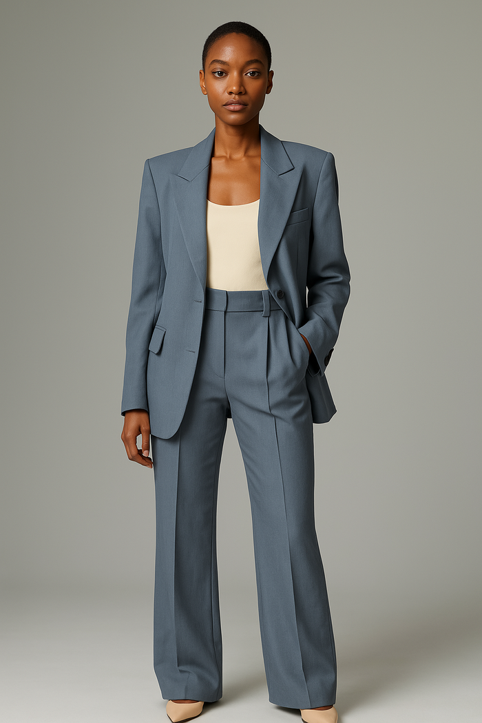 Mia | Ensemble pantalon et blazer deux pièces pour femmes élégantes