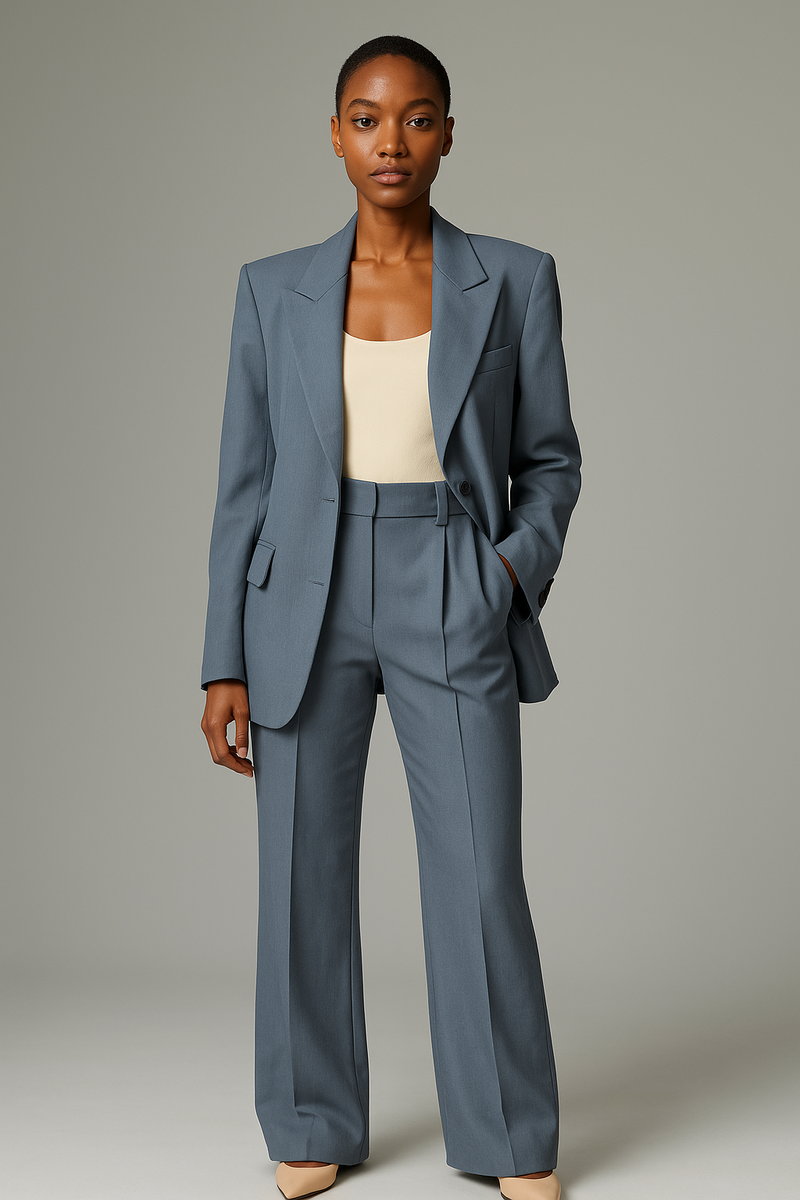 Mia | Ensemble pantalon et blazer deux pièces pour femmes élégantes