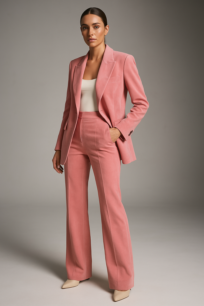 Mia | Ensemble pantalon et blazer deux pièces pour femmes élégantes