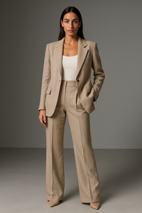 Mia | Ensemble pantalon et blazer deux pièces pour femmes élégantes