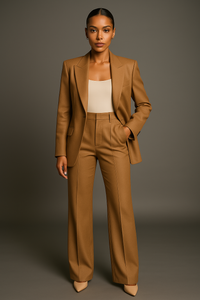Mia | Ensemble pantalon et blazer deux pièces pour femmes élégantes