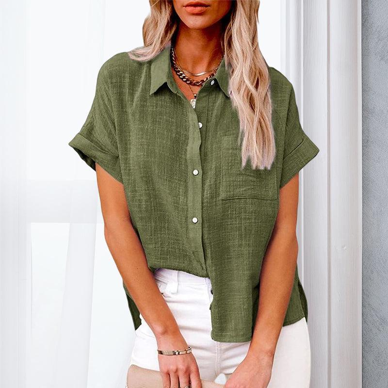 Chemisier élégant pour femmes avec une coupe confortable - top léger et décontracté pour un look élégant au quotidien