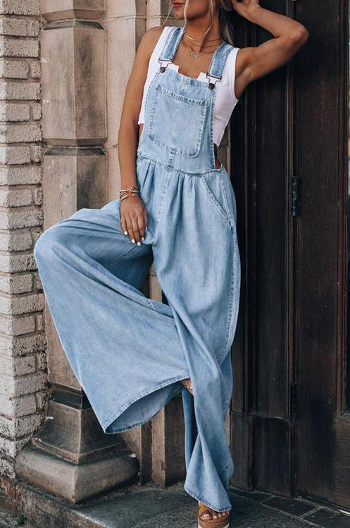 Salopette décontractée confortable pour femmes, pour un look décontracté tous les jours
