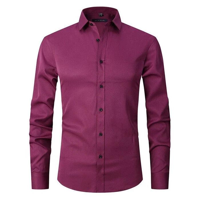 Camisole de l'homme Antirughe Confortevole e Stilosa a Filo Elastico