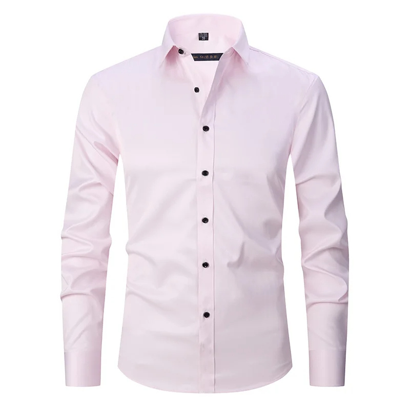 Camisole pour homme slim fit avec maniche lunghe e chiusura a bottoni elegante