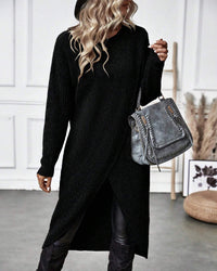 Robe midi unie en tissu doux, élégante et confortable pour un quotidien stylé
