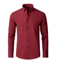 Camisa Hombre Antienguillezable de Tira y Estira - Transpirable y Cómoda